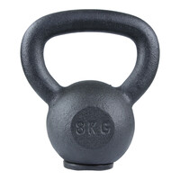 Lifemaxx® LMX90 Cast iron kettlebell (with rubber foot) (4 - 20kg)