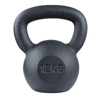 Lifemaxx® LMX90 Cast iron kettlebell (with rubber foot) (4 - 20kg)