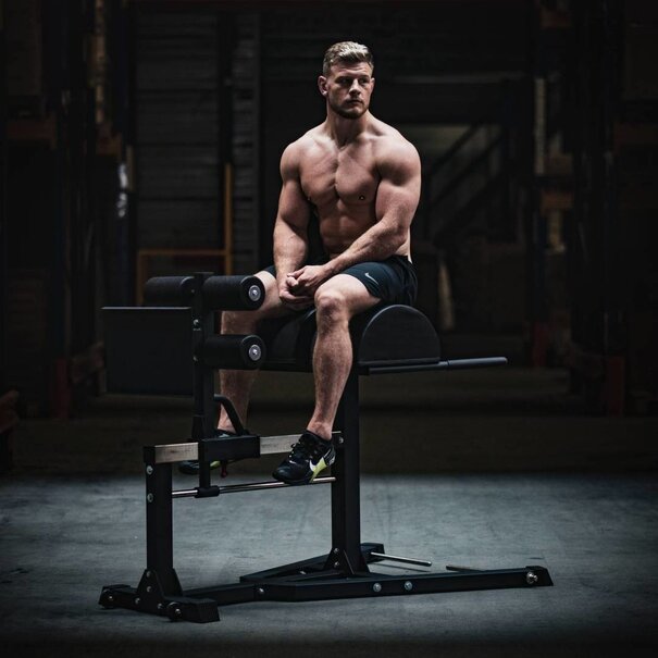 Crossmaxx® LMX1742 Crossmaxx® Glute Ham Developer PRO (black)