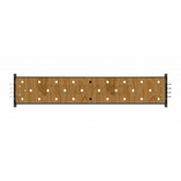 LMX1768 Crossmaxx® XL Peg board for rig 180cm (used with LMX1713)