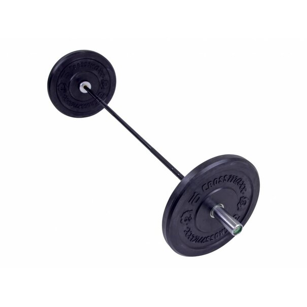 Crossmaxx® LMX32.04 Crossmaxx® Olympic Junior bar 50mm, 10kg (black/chrome)
