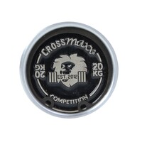 Crossmaxx® LMX34 Crossmaxx® Olympic comp bar 50mm, 220cm 20kg (black/chrome)