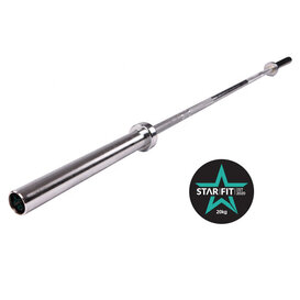 SF001001 StarFit Olympic bar 20kg - chrome