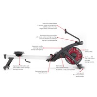 Crossmaxx® LMX1752 Crossmaxx® Air Rower PRO