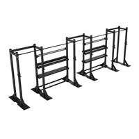 Crossmaxx® RIGXLHRS4B Crossmaxx® Rig XL half-rack model S4 + Baseplate