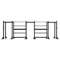 Crossmaxx® RIGXLHRS4B Crossmaxx® Rig XL half-rack model S4 + Baseplate