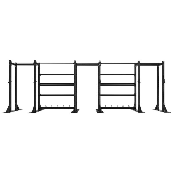 Crossmaxx® RIGXLHRS4B Crossmaxx® Rig XL half-rack model S4 + Baseplate