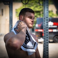 Crossmaxx® LMX2230  Crossmaxx® Round Mini Towel dia. 50cm