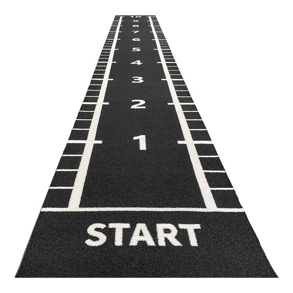 Lifemaxx® LMX1373.BLACK Sprinttrack 1,5 x 11m - Black