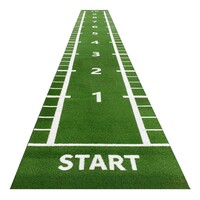 Lifemaxx® LMX1373.GREEN Sprinttrack 1,5 x 11m - Green