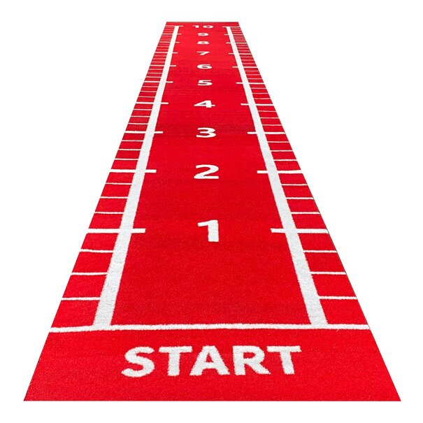 Lifemaxx® LMX1373.RED Sprinttrack 1,5 x 11m - Red