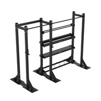 Crossmaxx® RIGXLHRS2B Crossmaxx® Rig XL half-rack model S2 + Baseplate