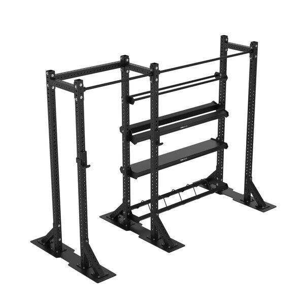 Crossmaxx® RIGXLHRS2B Crossmaxx® Rig XL half-rack model S2 + Baseplate
