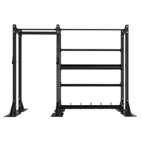 Crossmaxx® RIGXLHRS2B Crossmaxx® Rig XL half-rack model S2 + Baseplate