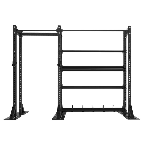 Crossmaxx® RIGXLHRS2B Crossmaxx® Rig XL half-rack model S2 + Baseplate