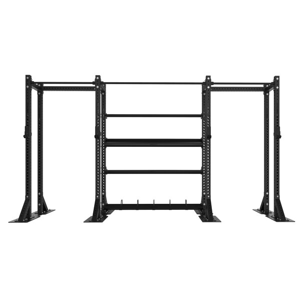 Crossmaxx® RIGXLHRS3B Crossmaxx® Rig XL half-rack model S3 + Baseplate