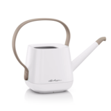 YULA watering can white/taupe semi-gloss