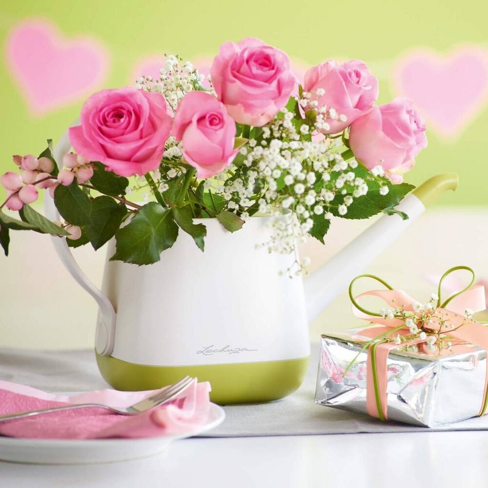 Arrosoir YULA gris ardoise/taupe satiné