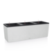LECHUZA TRIO Stone quartz white LECHUZA TRIO Stone quartz white