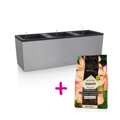 TRIO Stone 30 gris pierre + TERRAPON 30 litres* TRIO Stone 30 gris pierre + TERRAPON 30 litres*