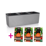 TRIO Stone 30 stone grey + 3x VEGGIEPON 12 liters