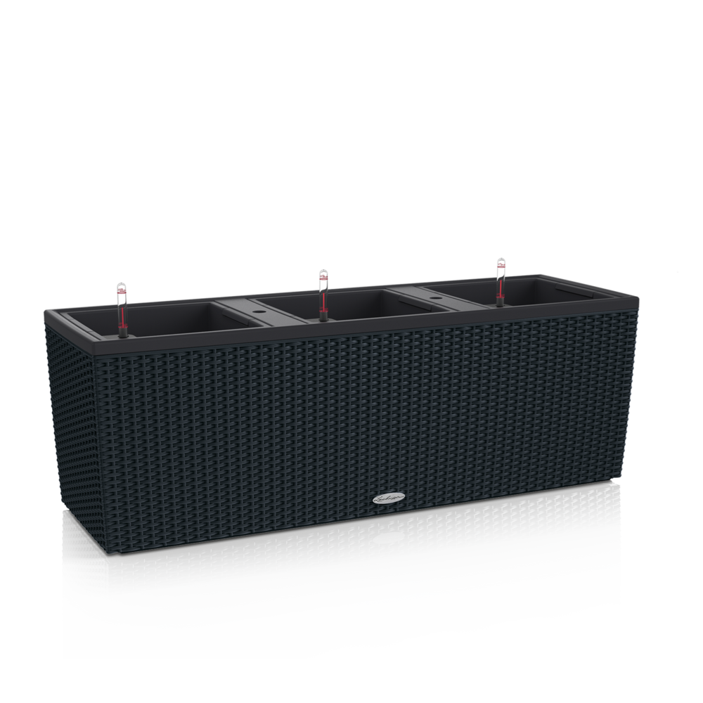 LECHUZA TRIO Cottage noir graphite LECHUZA TRIO Cottage noir graphite