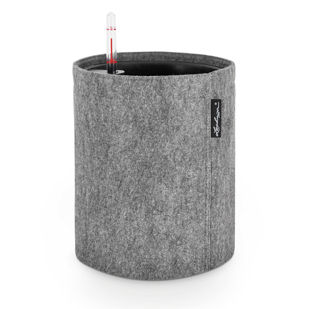 LECHUZA TRENDCOVER Filz dunkelgrau