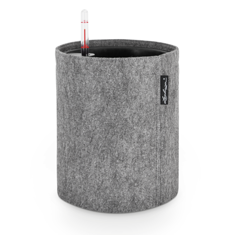 LECHUZA TRENDCOVER Vilt dark gray