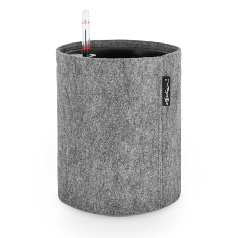 LECHUZA TRENDCOVER Felt dark grey