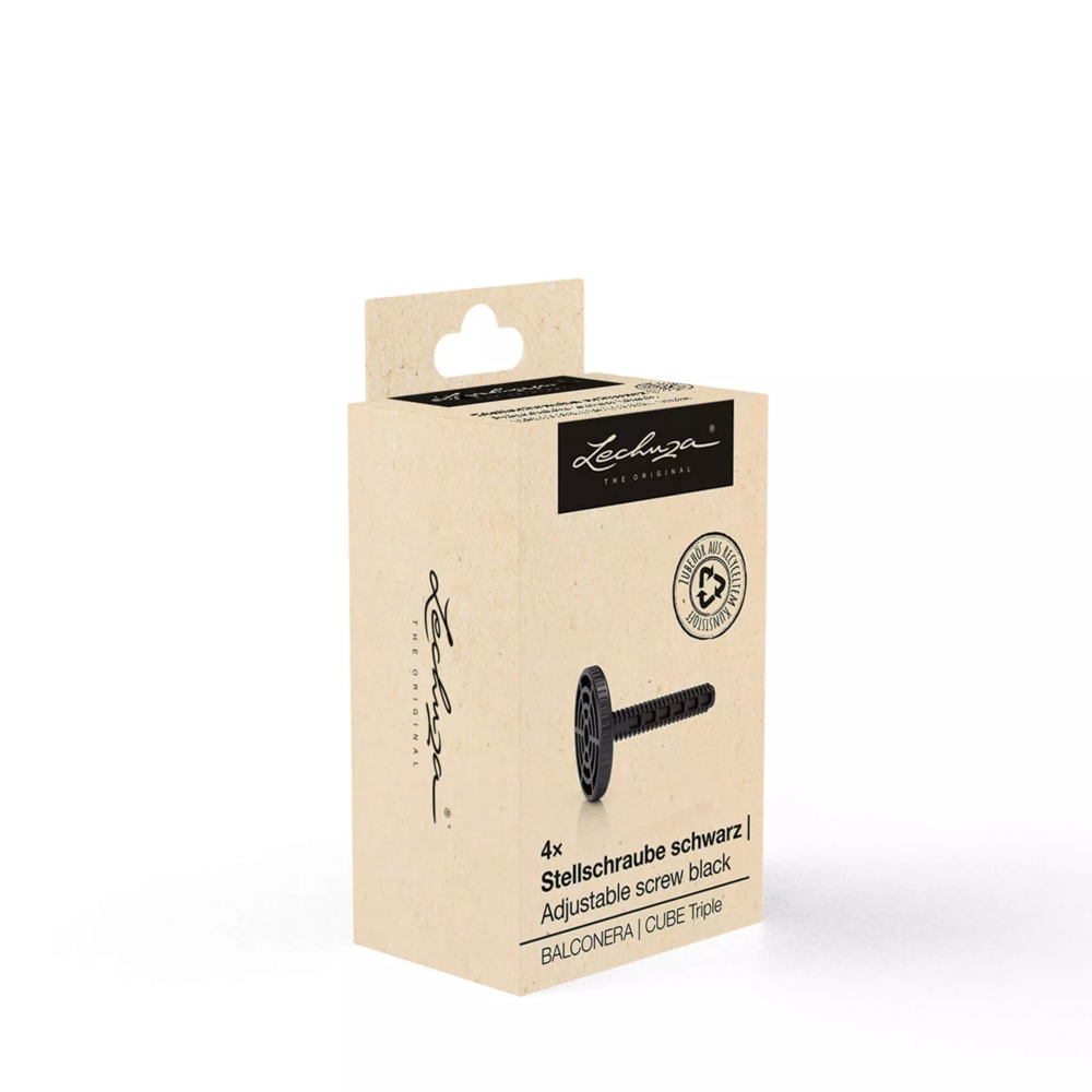 Vis de réglage noire pour BALCONERA 40/50/80/100, CUBE Triple