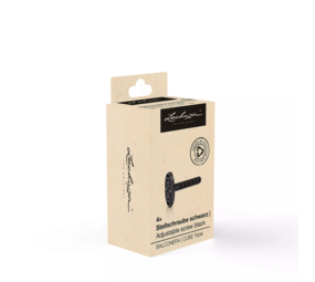 Stelschroef zwart voor BALCONERA 40/50/80/100, CUBE Triple Stelschroef zwart voor BALCONERA 40/50/80/100, CUBE Triple