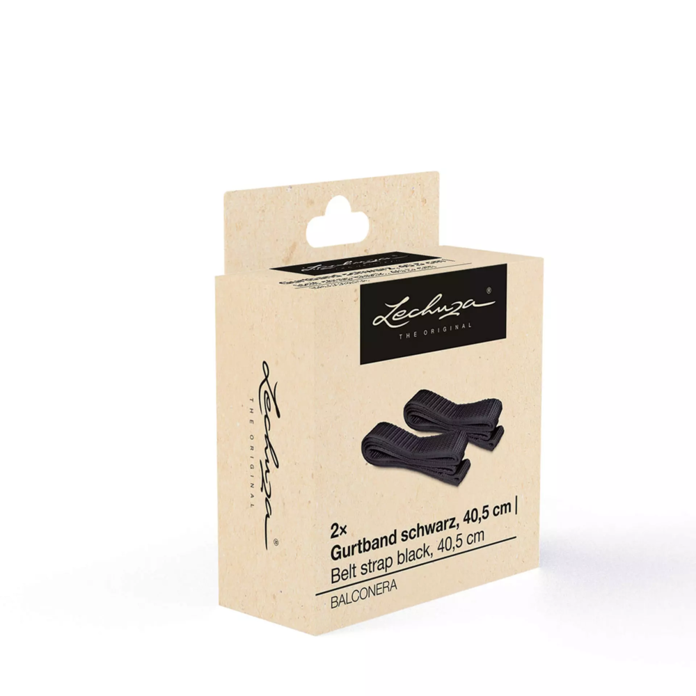 Gurtband schwarz 40,5 cm