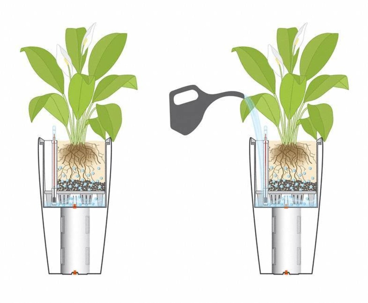 LECHUZA RONDO schwarz matt