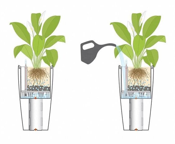 LECHUZA RONDO schwarz matt