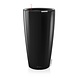 LECHUZA RONDO black high-gloss LECHUZA RONDO black high-gloss