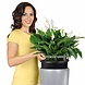 LECHUZA RONDO black high-gloss LECHUZA RONDO black high-gloss