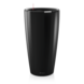 LECHUZA RONDO black high-gloss LECHUZA RONDO black high-gloss