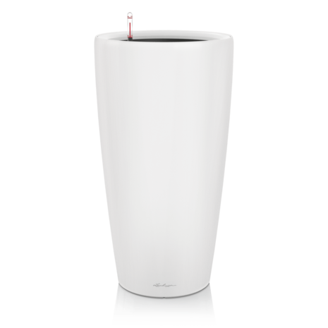 LECHUZA RONDO blanc mat