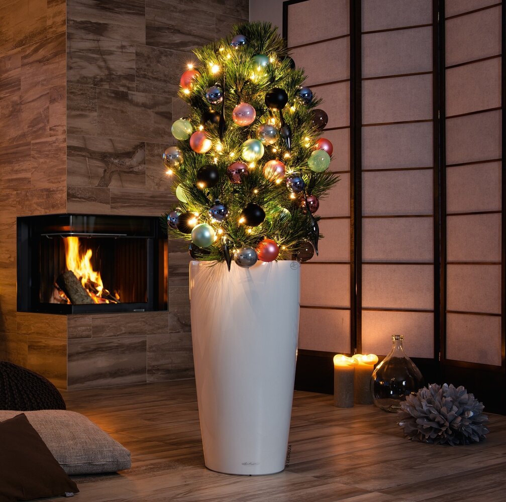 LECHUZA RONDO weiß hochglanz LECHUZA RONDO weiß hochglanz