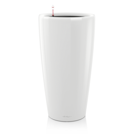 LECHUZA RONDO white high-gloss LECHUZA RONDO white high-gloss