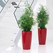 LECHUZA RONDO scarlet red high-gloss LECHUZA RONDO scarlet red high-gloss