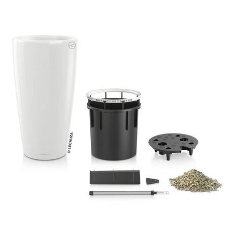 LECHUZA RONDO basaltgrijs mat LECHUZA RONDO basaltgrijs mat