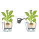 LECHUZA QUADRO LS wit hoogglans LECHUZA QUADRO LS wit hoogglans