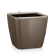 LECHUZA QUADRO LS taupe brillant LECHUZA QUADRO LS taupe brillant