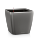 LECHUZA QUADRO LS charcoal metallic LECHUZA QUADRO LS charcoal metallic