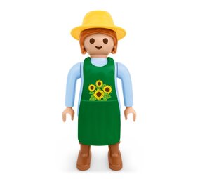 PLAYMOBIL LECHUZA-Figur XXL-Gärtnerin Sonnenblume (60 cm)