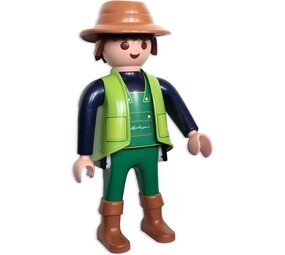 PLAYMOBIL LECHUZA Mega figurine XXL jardinier (60 cm)