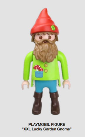 PLAYMOBIL LECHUZA-Figur XXL-Glücksgartenzwerg (60 cm)        PLAYMOBIL LECHUZA-Figur XXL-Glücksgartenzwerg (60 cm)