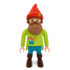 PLAYMOBIL LECHUZA figurine XXL Gnome porte-bonheur (60 cm)