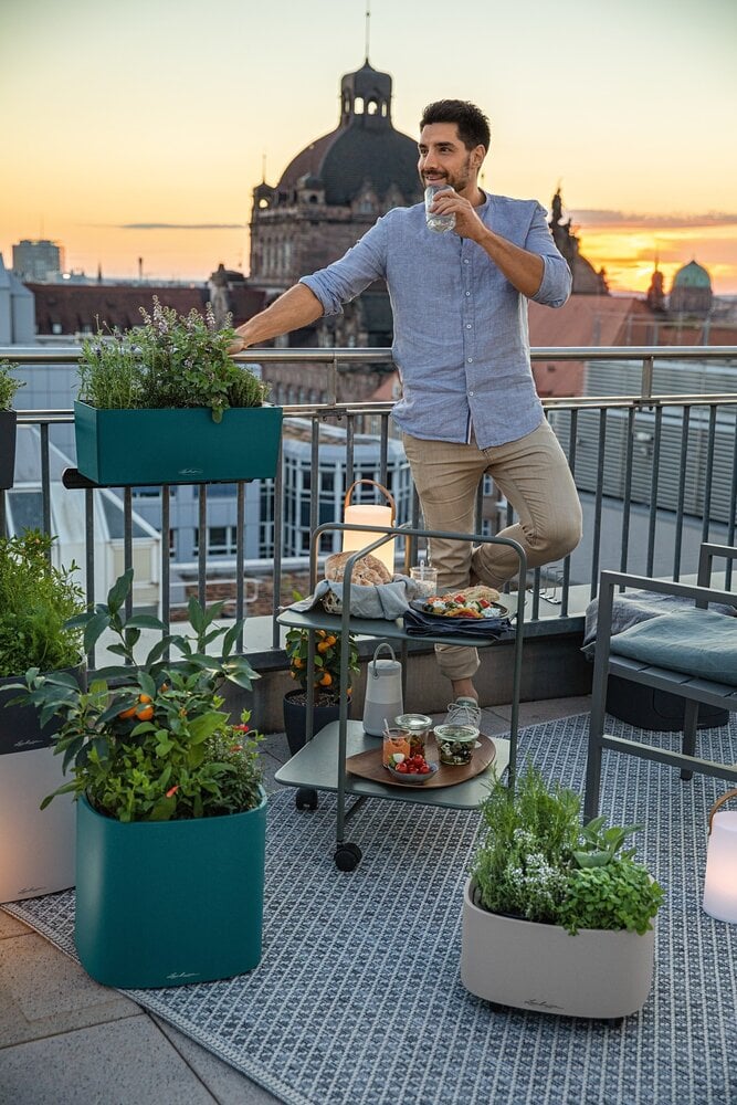 PILA Color Planter petrol blauw PILA Color Planter petrol blauw